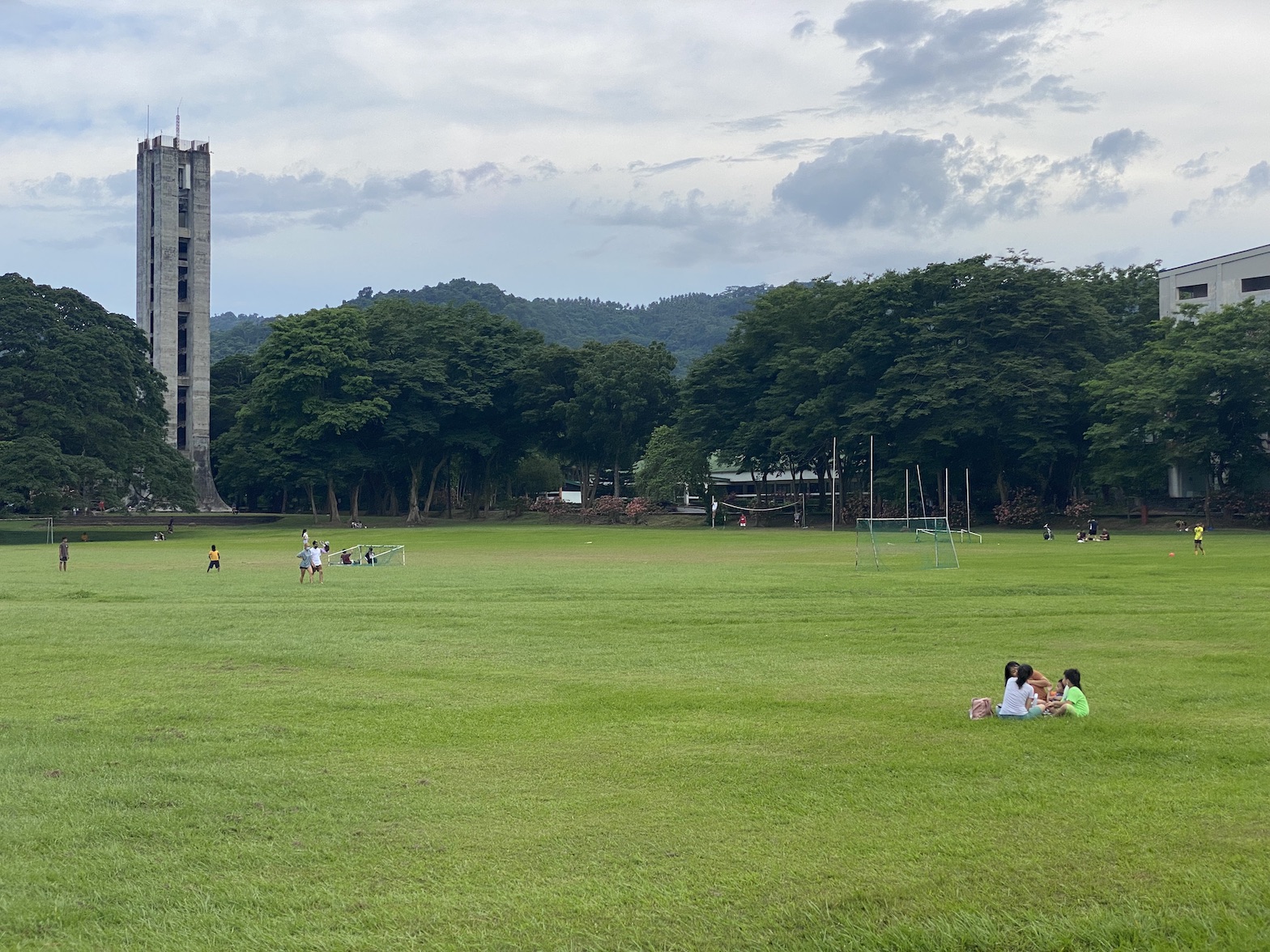 A family at Freedom Park